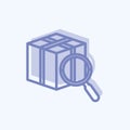 Icon Tracking. suitable for digital web symbol. two tone style. simple design editable. design template vector. simple symbol