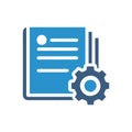 Icon for Training Manuals and Guides Royalty Free Stock Photo