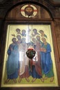 Icon with twelve apostles