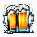 Icon of two glasses of beer