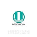 Icon typography font symbo sign graphic design element