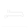 icon vector stock wind template design trendy Royalty Free Stock Photo