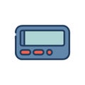 Icon for Vintage Paging Devices Royalty Free Stock Photo