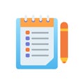 Icon for Virtual Notetaking Royalty Free Stock Photo