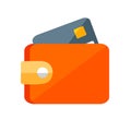 Icon for wallet Royalty Free Stock Photo