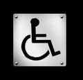 icon, wheelchair, hospitals, illustration