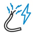 Icon Of Wire Royalty Free Stock Photo