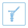 Icon of wrench and faucet