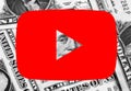 Youtube icon logo money