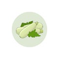 Icon Zucchini Courgette Vegetable