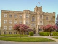 Iconic academic building of university of Western Ontario Royalty Free Stock Photo