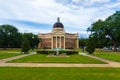 Iconic Administration Building of the University of Southern Mississippi, in Hattiesburg, MS