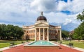 Iconic Administration Building of the University of Southern Mississippi, in Hattiesburg, MS