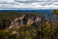 The iconic Baltzer lookout and Hanging Rock in Blackheath New So