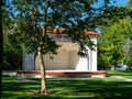 Iconic bandshell in downtown Boise