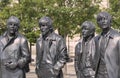 An Iconic Beatles Statue by Andrew Edwards, Liverpool, England, GB, UK