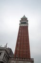 Bell Tower , Venice, Italy Royalty Free Stock Photo