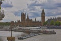 The iconic Big Ben and the Houses of Parliament Royalty Free Stock Photo