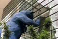 Huge Blue Bear at the Colorado Convention Center