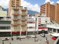 Iconic boulevard in the city of Caracas, Boulevard de Sabana Grande, from above, Caracas, Venezuela