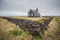 Iconic Budir church of Iceland