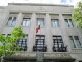 Iconic building of the Government of the Capital District or Gobierno del Distrito Capital, located in the center of the city of C