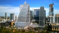 The iconic buildings of Downtown Austin skyline - AUSTIN, UNITED STATES - NOVEMBER 02, 2022 Royalty Free Stock Photo