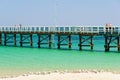 The iconic Busselton Jetty Royalty Free Stock Photo