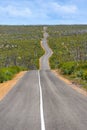 The iconic Cape Du Couedic Road in the Flinders Chase National Park Kangaroo Island South Australia on May 8th 2021 Royalty Free Stock Photo