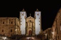 Iconic church in Caceres Spain Royalty Free Stock Photo