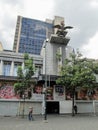 Iconic cinema of the city of Caracas, Radio City, is currently a police operations center, Caracas, Venezuela