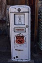 Iconic Classic Gas Pump from the 1950s on Route 66