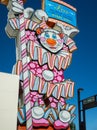 Iconic clown, Reno, Nevada Royalty Free Stock Photo