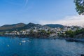 Panorama of tipical Costa Brava view