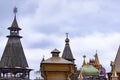 The iconic complex Kremlin in Izmailovo aka Izmailovskiy Kremlin, a cultural center in Moscow, Russia