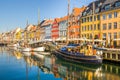 Iconic Copenhagen, European city in Denmark.