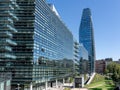 The iconic Diamond tower. Today headquarter of the BNP Paribas bank Royalty Free Stock Photo