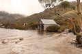 The Boat Shed, Dove Lake Royalty Free Stock Photo