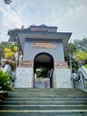 iconic gate to go to the tomb of famous people