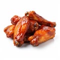 Iconic Glazed Barbecued Chicken Wings: A Solapunk Delight