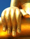 Iconic image of Buddha's right hand