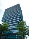 The iconic Imec Tower in Leuven