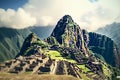 Iconic Incan ruins of Machu Picchu in Peru