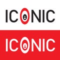 Iconic Logo - Branding logo Illustration Design Web graphics and digital Royalty Free Stock Photo