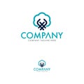 Creative Cotton Logo Design Template