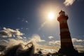 Iconic maritime sentinel The majestic view of the lighthouse