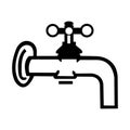 Monopoly Water Works Faucet Royalty Free Stock Photo