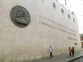 Iconic Monument in Plaza El Venezolano, located in downtown of the city of Caracas