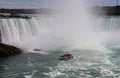 Niagara Falls view from Canada Royalty Free Stock Photo