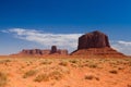 Monument Valley in the Navajo Tribal Park, USA Royalty Free Stock Photo